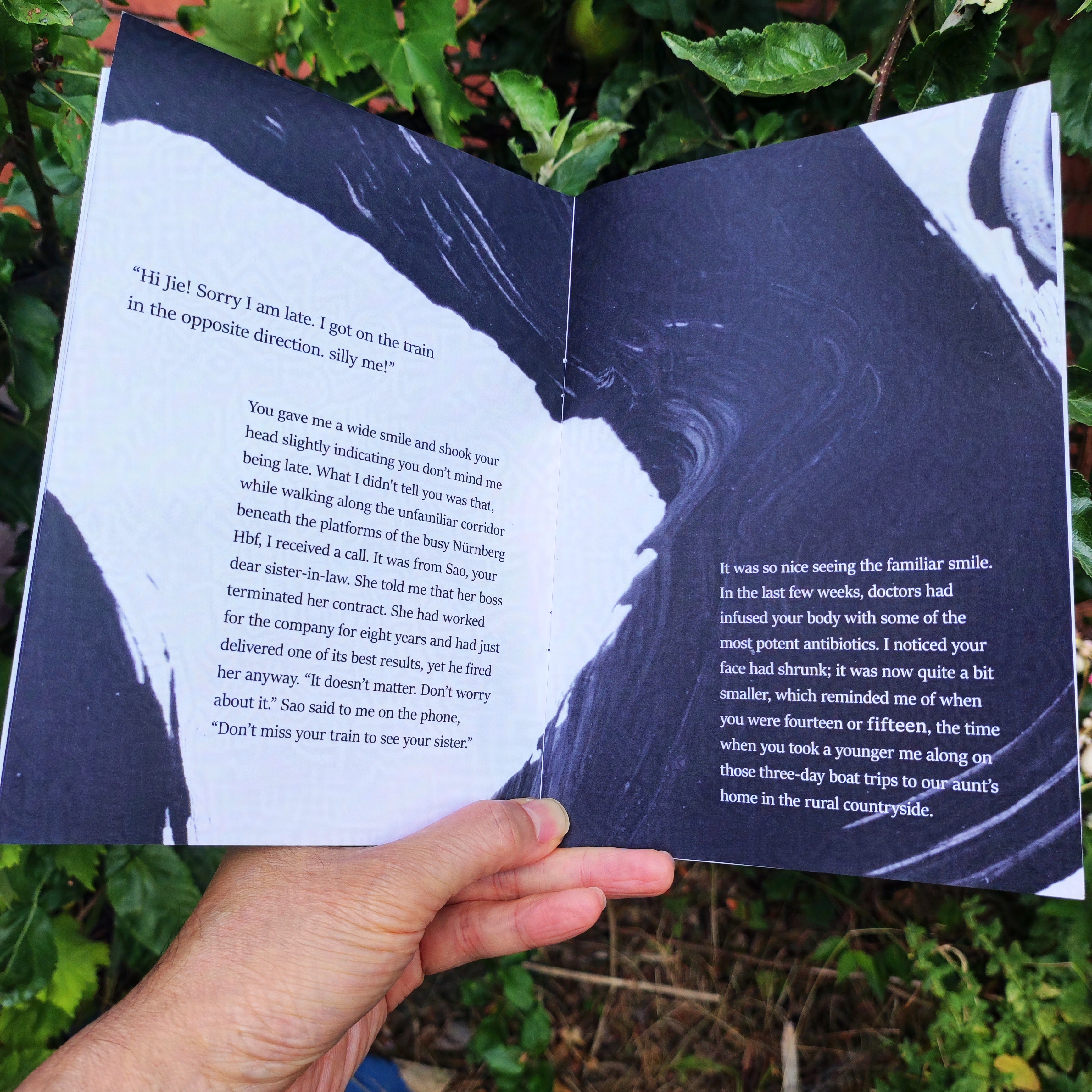 Tree Secrets Zine inside pages - 3